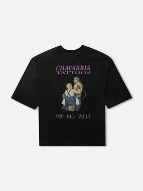 WILLY CHAVARRIA Tattoo Bix Box Buffalo Tee - Sz XS - BNWT